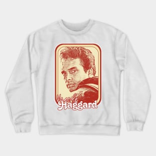 Merle Haggard /// Retro Style Country Music Fan Gift Crewneck Sweatshirt